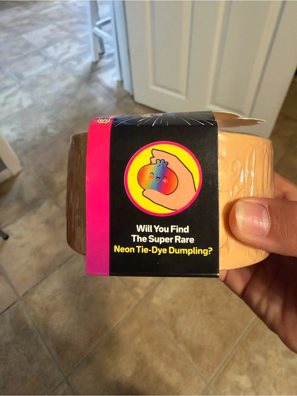 Neon Mystery Dumpling - Neon Tie-Dye Surprise RMS Sealed